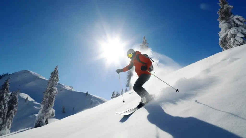 Freeride Tiefschnee Freiheit